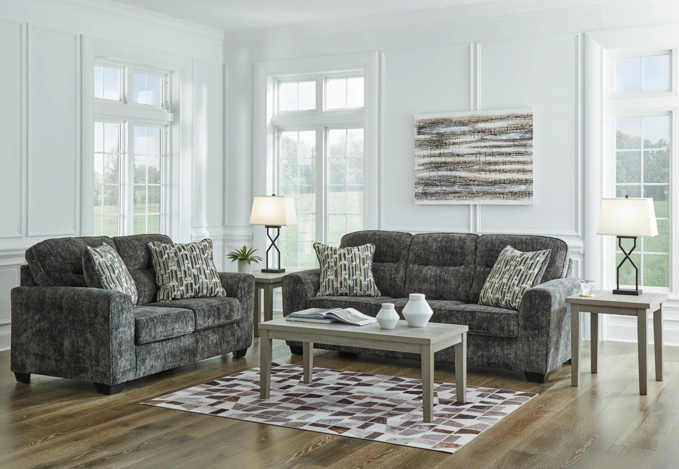 Lonoke Sofa And Loveseat