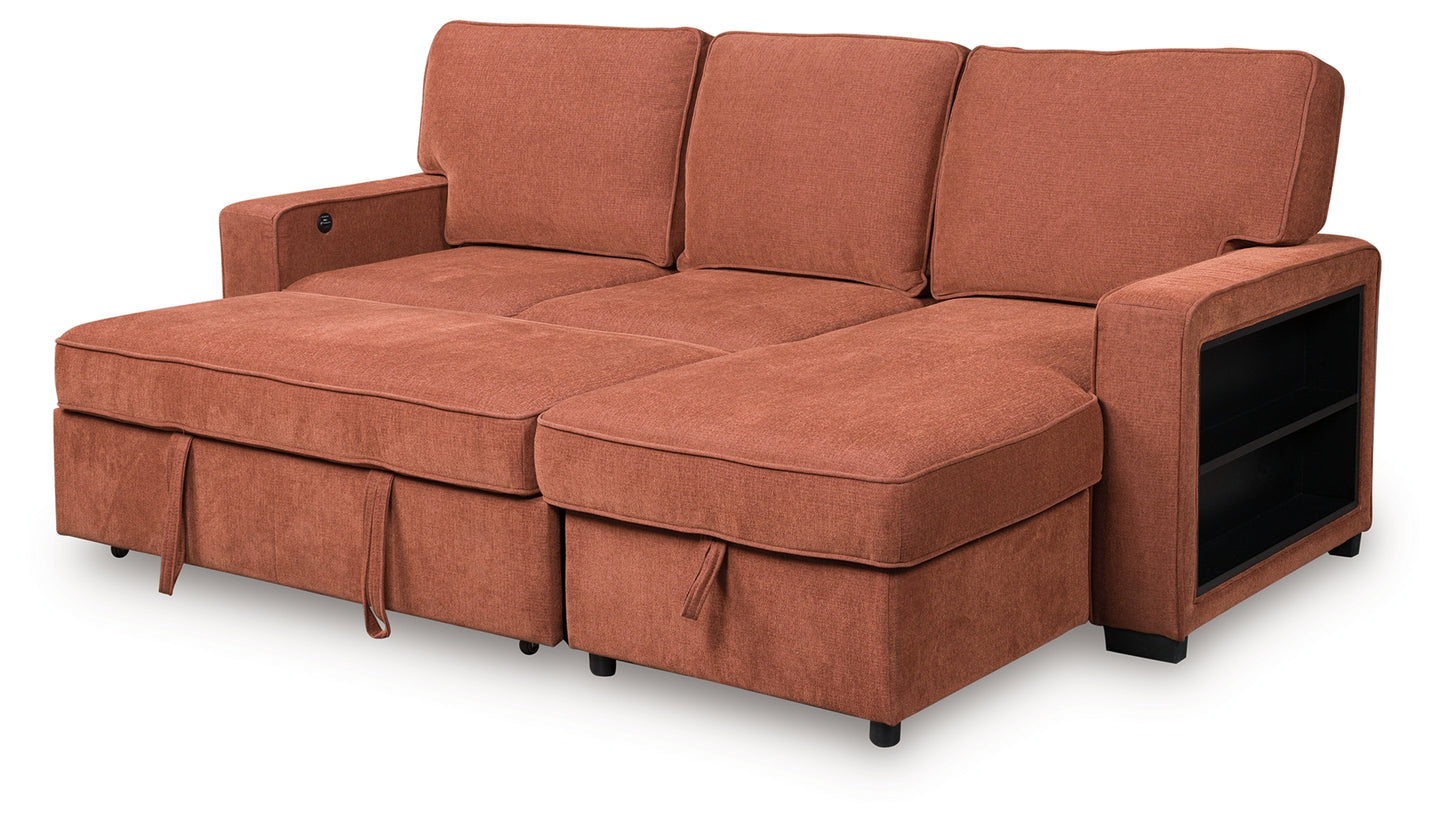Stemmons 2-Piece Sectional with Pop Up Sleeper and Chaise
