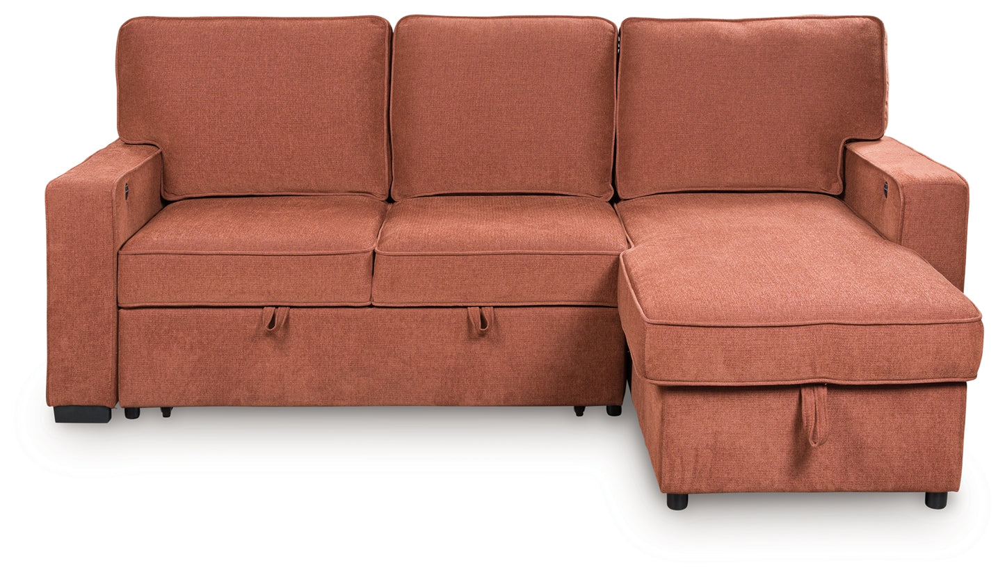Stemmons 2-Piece Sectional with Pop Up Sleeper and Chaise