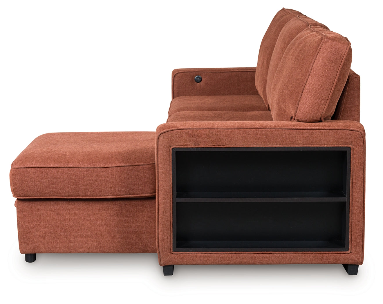 Stemmons 2-Piece Sectional with Pop Up Sleeper and Chaise