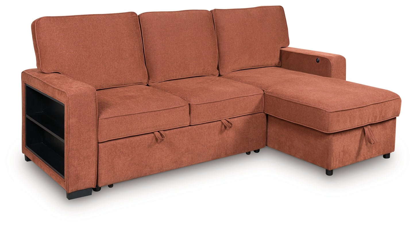 Stemmons 2-Piece Sectional with Pop Up Sleeper and Chaise