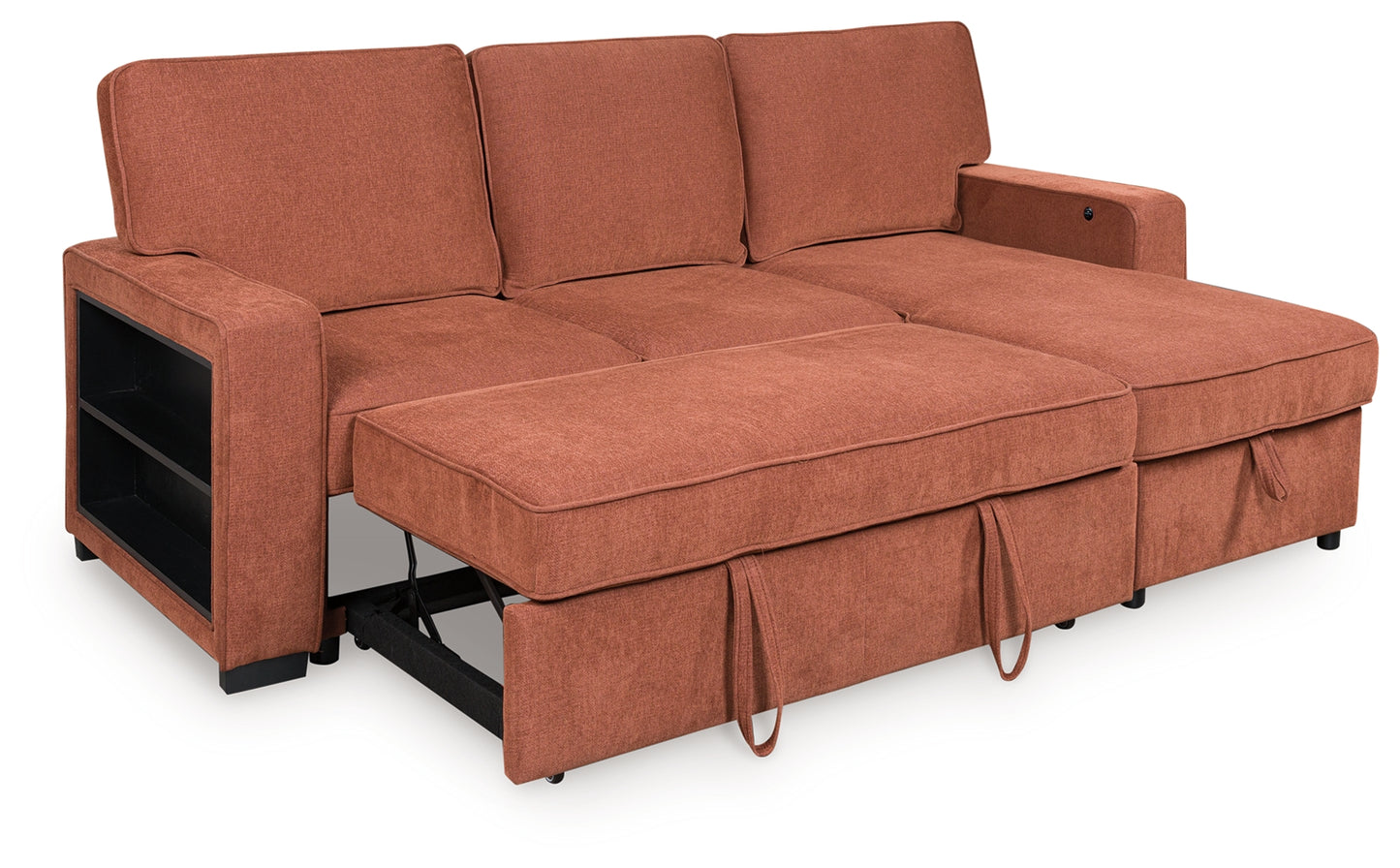 Stemmons 2-Piece Sectional with Pop Up Sleeper and Chaise