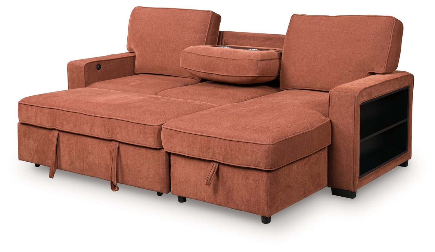 Stemmons 2-Piece Sectional with Pop Up Sleeper and Chaise