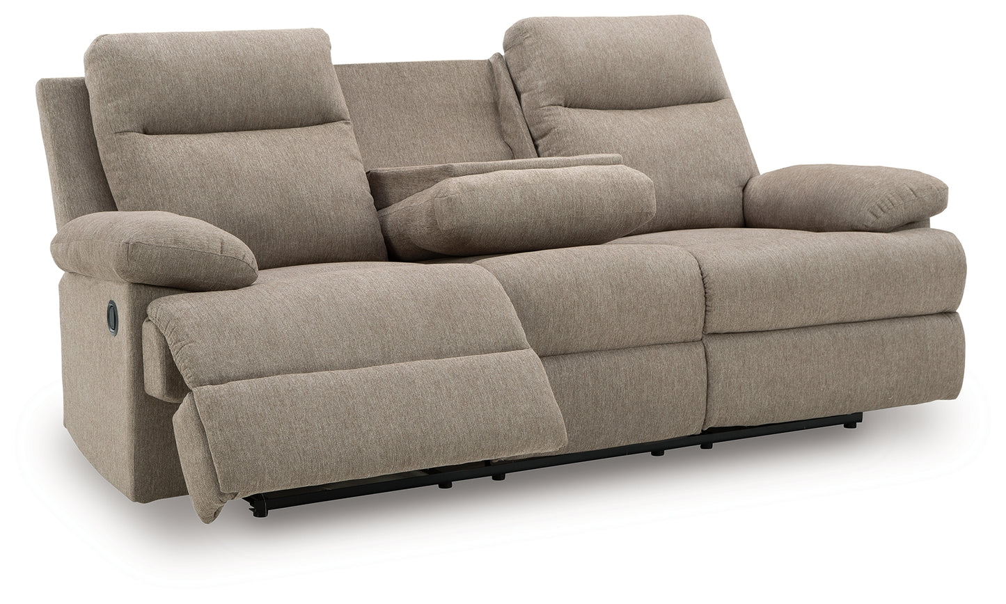 Tarrant Reclining Sofa with Drop Down Table