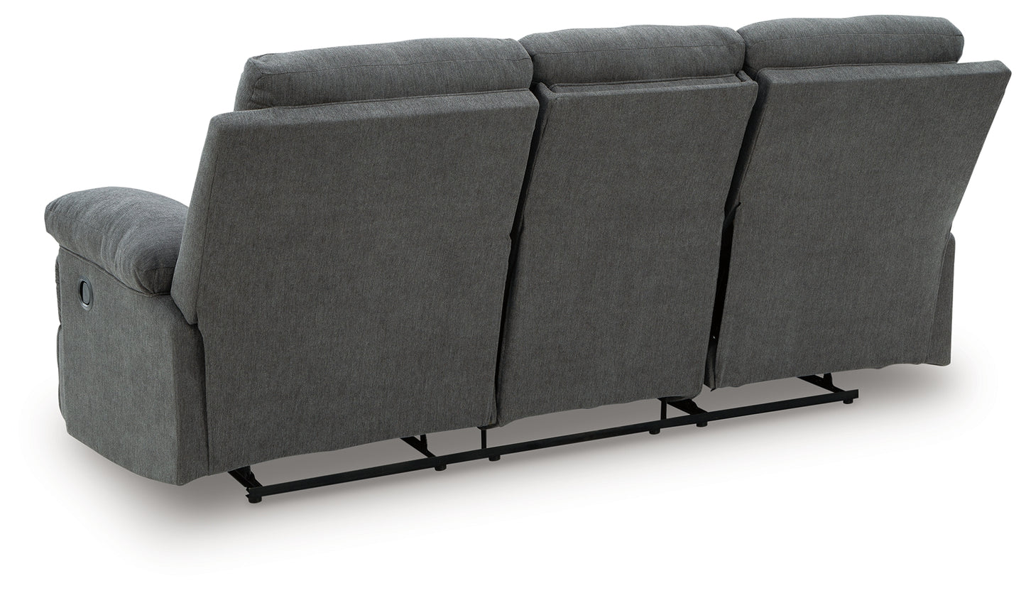 Tarrant Reclining Sofa with Drop Down Table