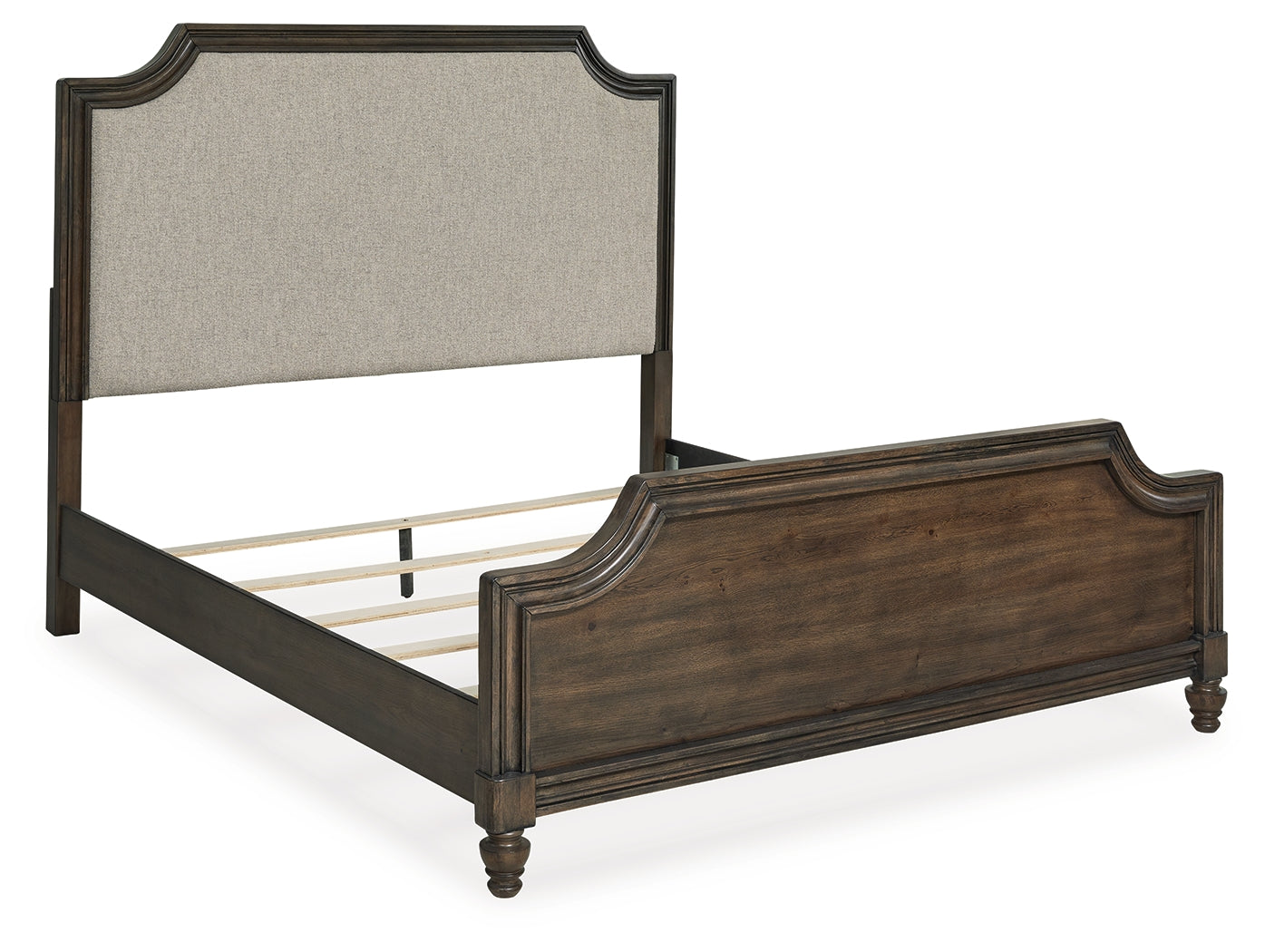 Veramond Queen Upholstered Panel Bed