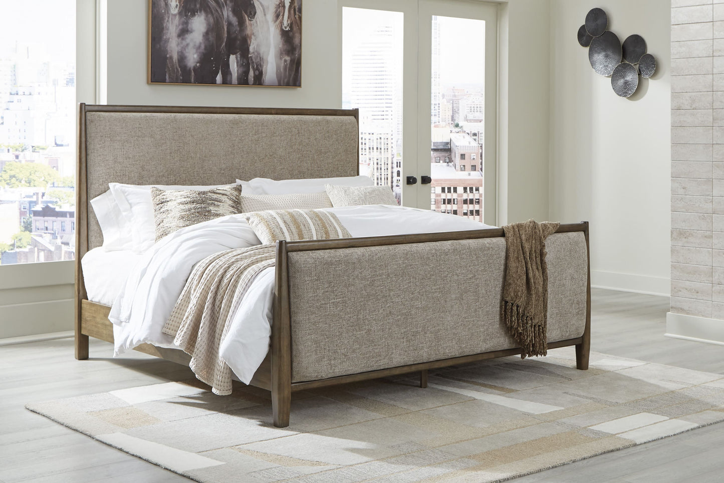 Roanhowe 5-Piece King Bedroom Set