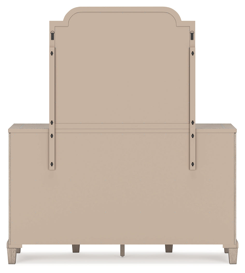 Jorlaina Dresser and Mirror