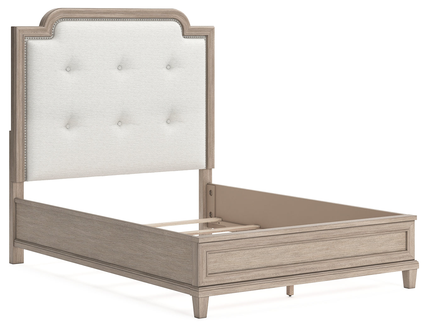 Jorlaina Queen Upholstered Panel Bed
