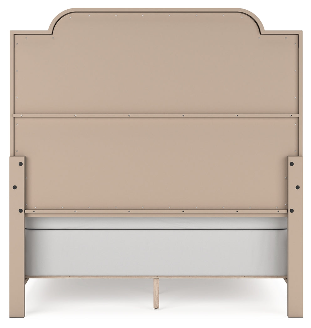 Jorlaina Queen Upholstered Panel Bed