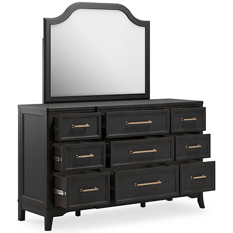 Welltern Dresser & Mirror