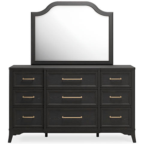 Welltern Dresser & Mirror