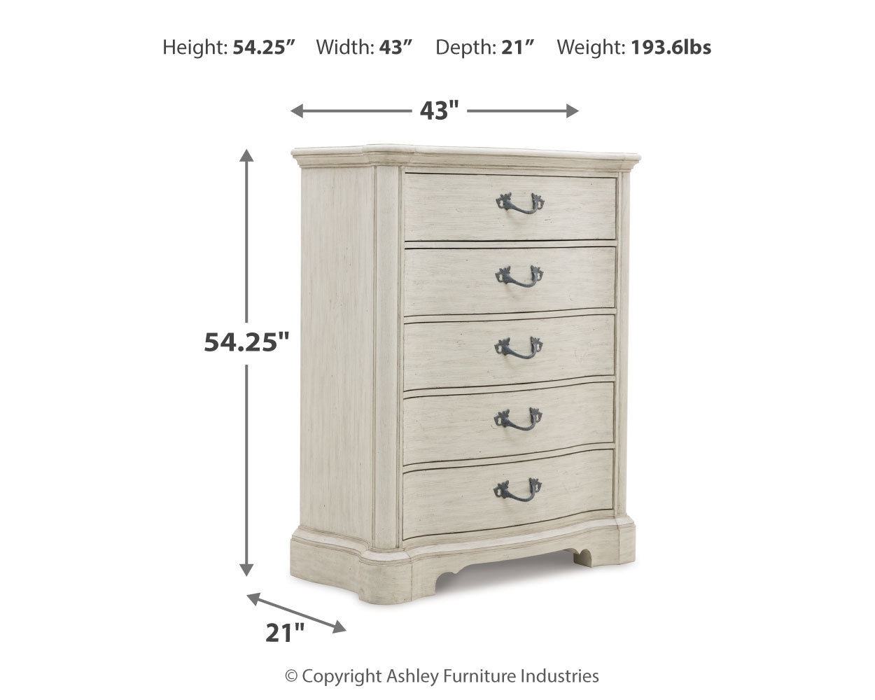 Arlendyne Chest of Drawers