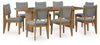 Sherbana 9-Piece Dining Package