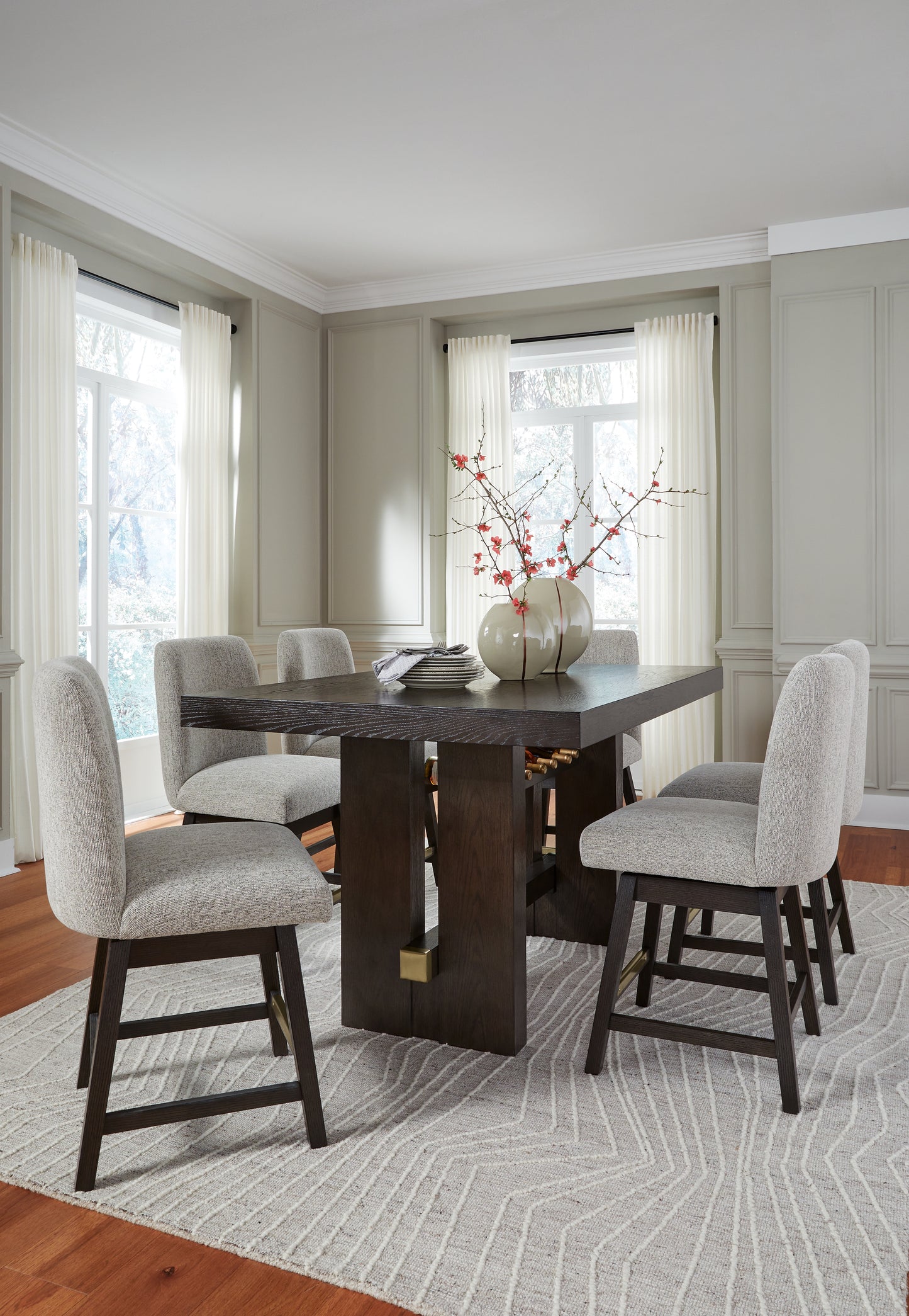 Burkhaus 7-Piece Counter Dining Set