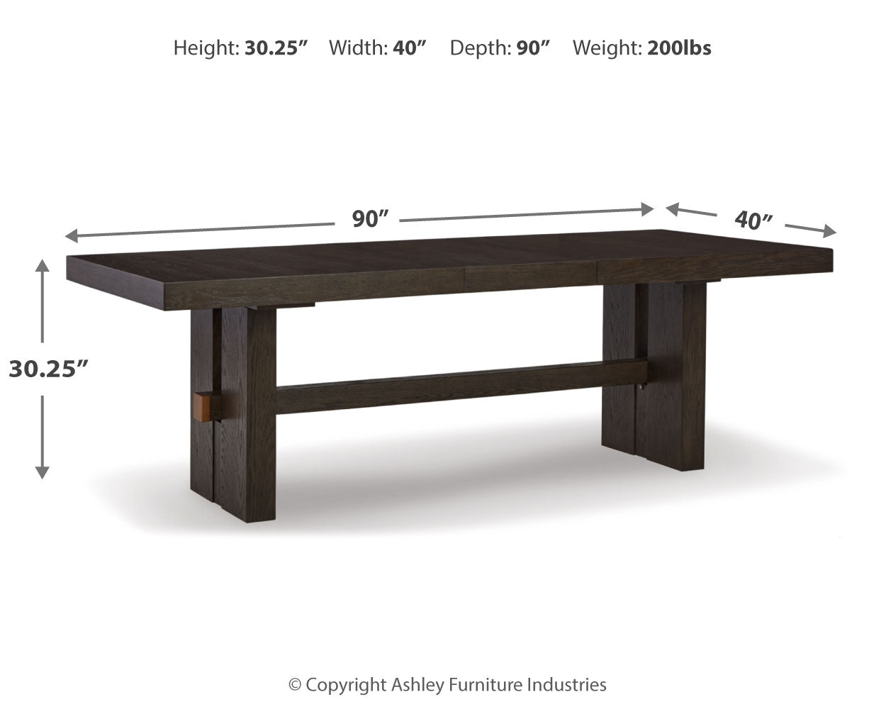 Burkhaus Dining Extension Table