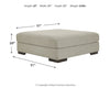 Lyndeboro Oversized Accent Ottoman