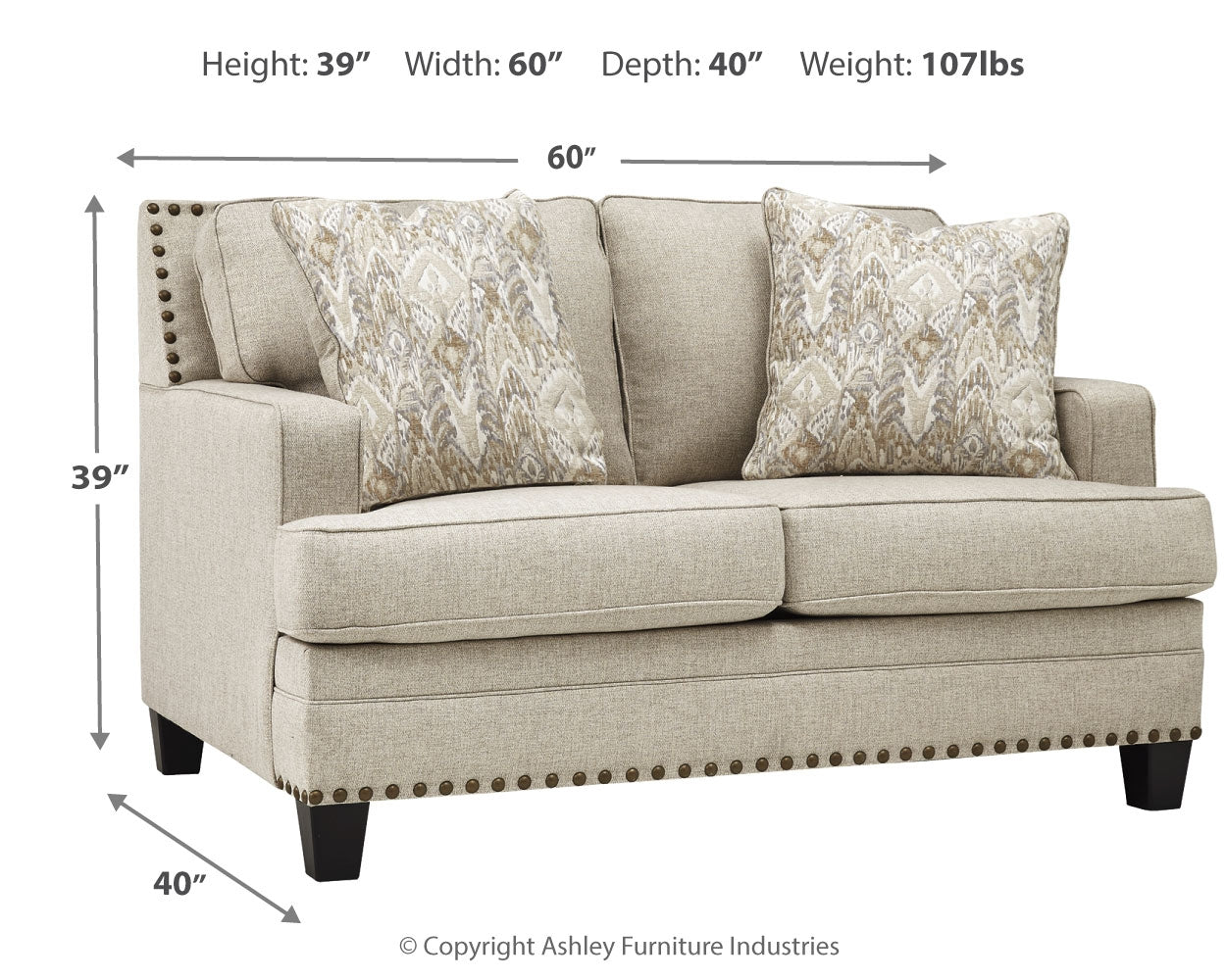 Claredon Loveseat