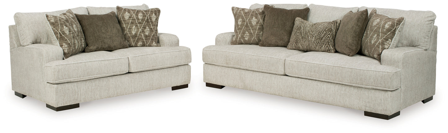 Alesandra Sofa and Loveseat