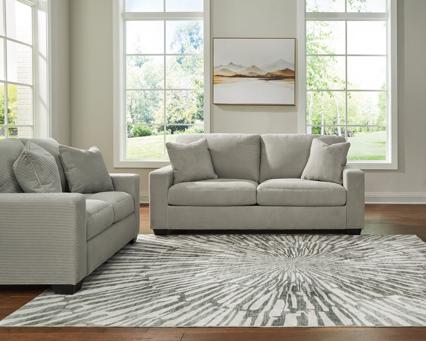 Amesley Sofa & Loveseat
