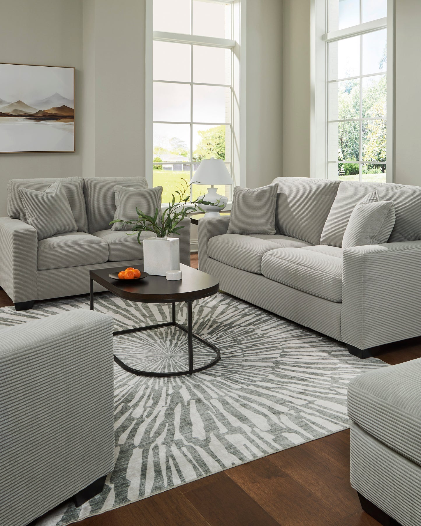 Amesley Sofa & Loveseat