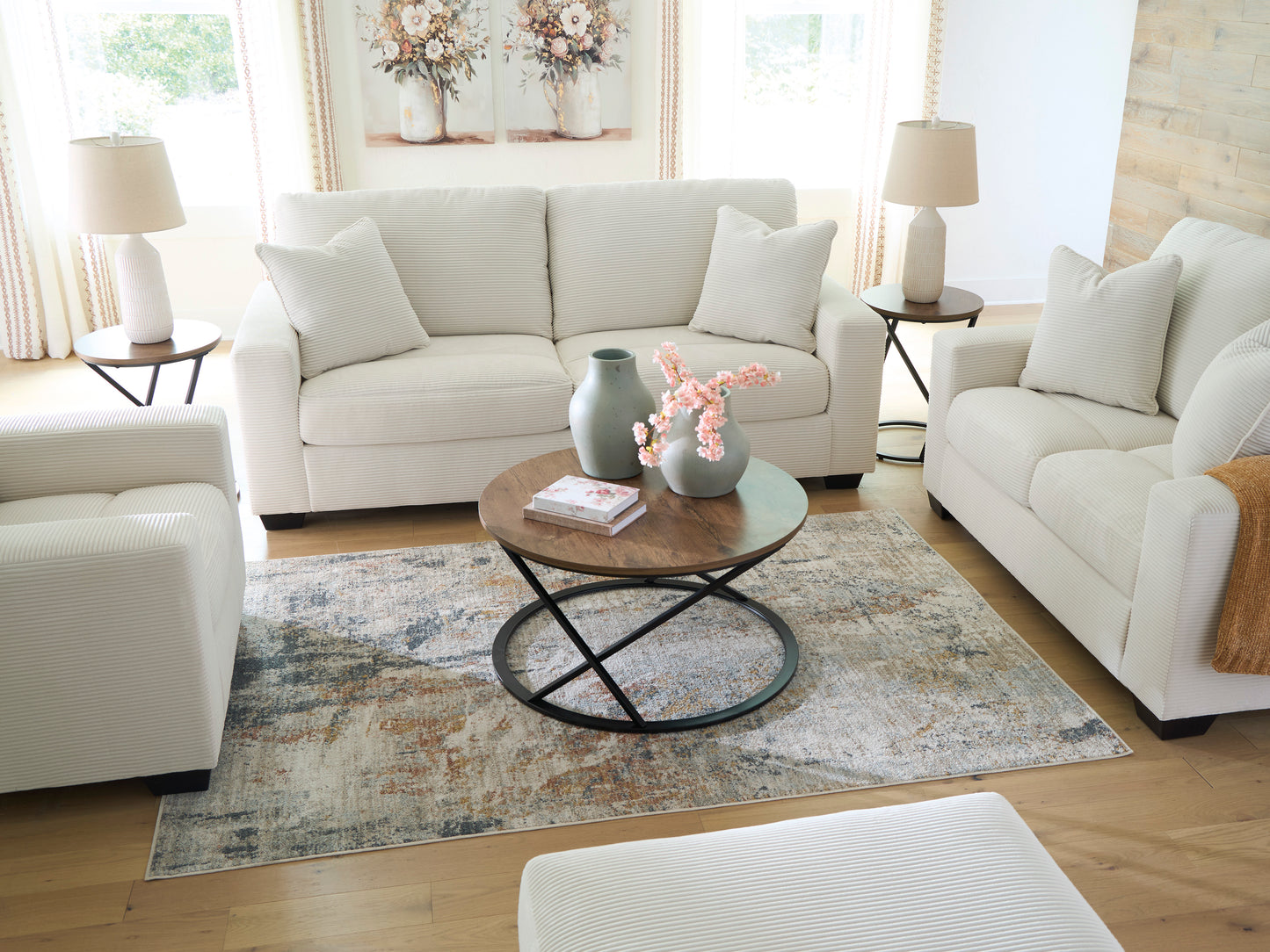 Amesley Sofa & Loveseat