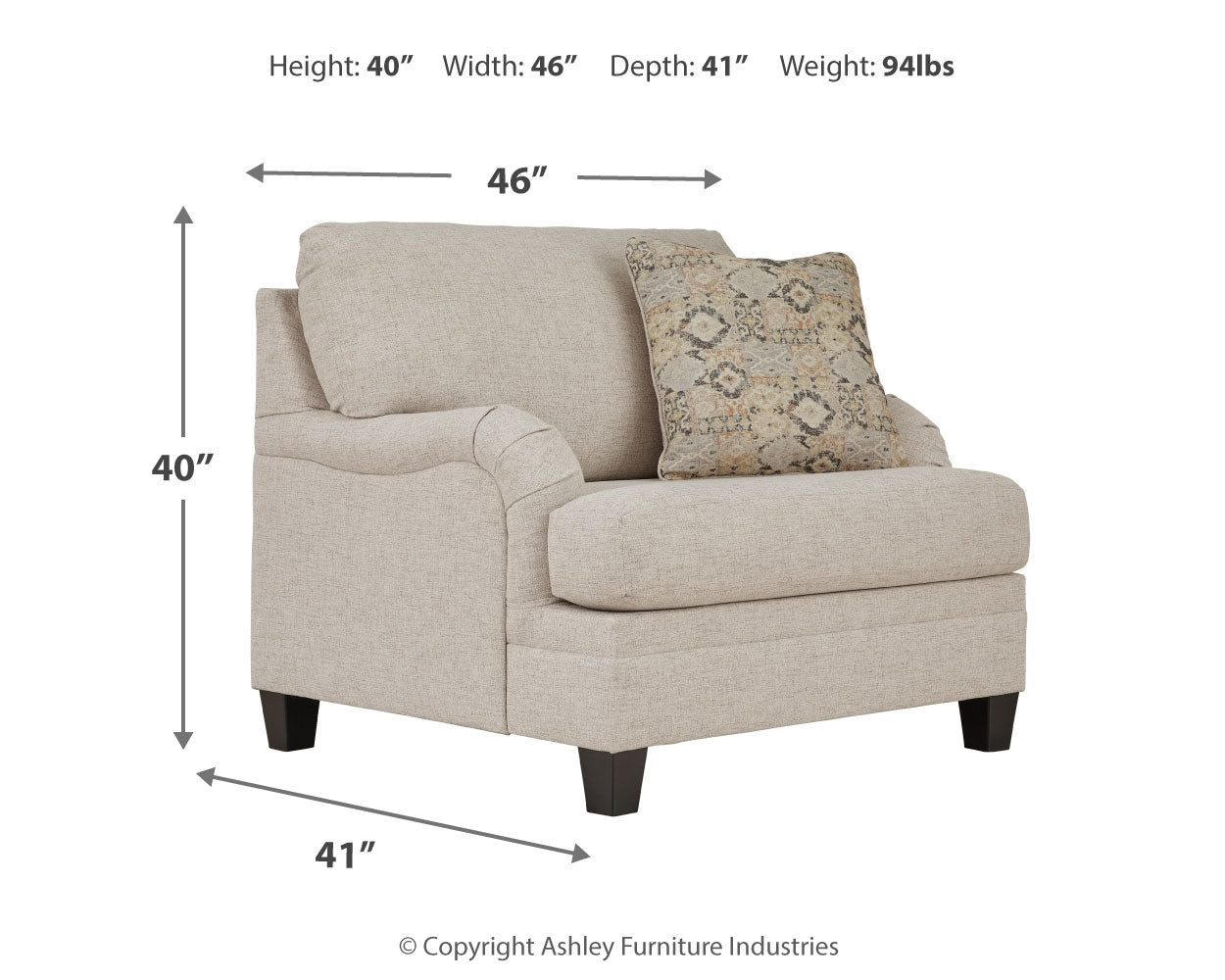 Bralynn Oversized Chair