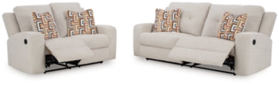 Danum Reclining Sofa and Loveseat