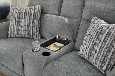 Overflow Reclining Sofa and Loveseat