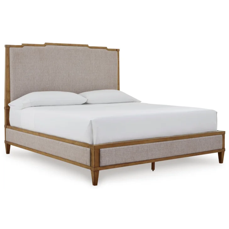 Sharlance Queen Upholstered Panel Bed