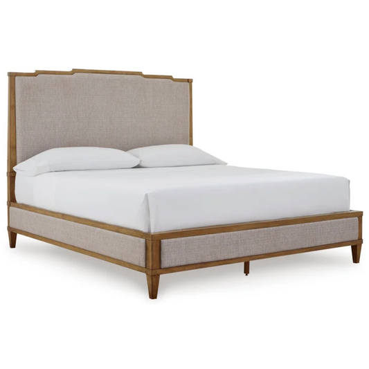 Sharlance Queen Upholstered Panel Bed
