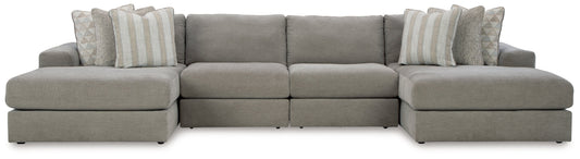 Avaliyah 4-Piece Double Chaise Sectional