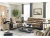Workhorse Reclining Loveseat with Console