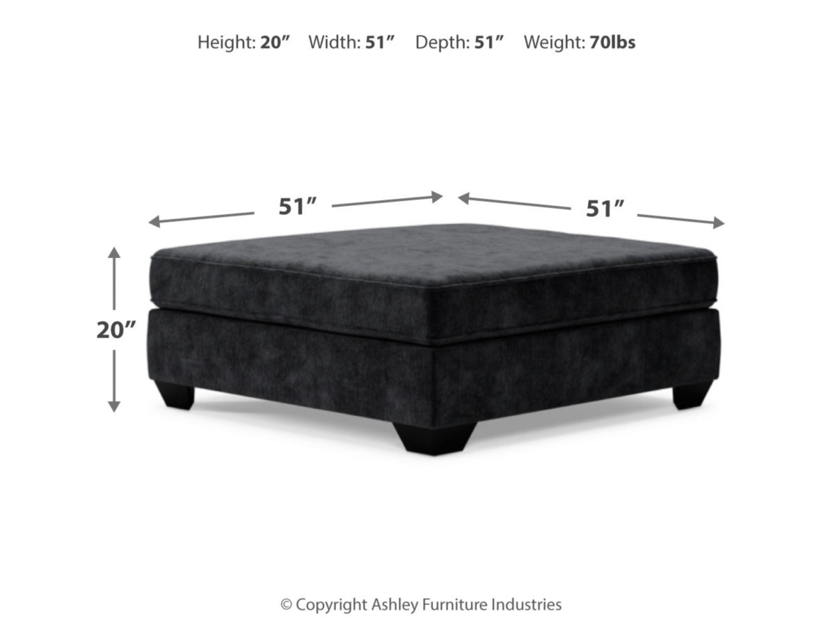 Lavernett Oversized Accent Ottoman
