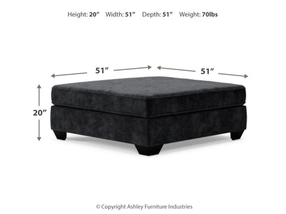 Lavernett Oversized Accent Ottoman