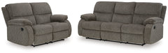 Scranto Reclining Sofa and Loveseat