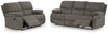 Scranto Reclining Sofa and Loveseat