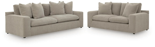 Maxton Heights Sofa and Loveseat