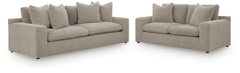Maxton Heights Sofa and Loveseat