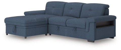 Ruffner 2-Piece Sectional with Pop Up Sleeper and Chaise