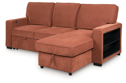 Stemmons 2-Piece Sectional with Pop Up Sleeper and Chaise