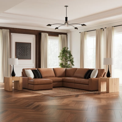 Calden 5-Piece Sectional with Chaise