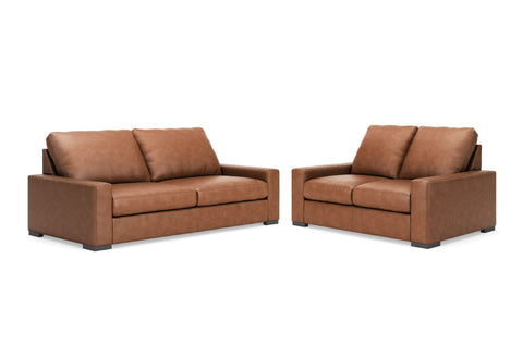Calden Sofa and Loveseat