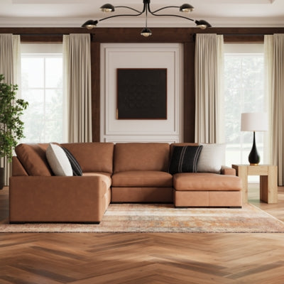 Calden 5-Piece Sectional with Chaise