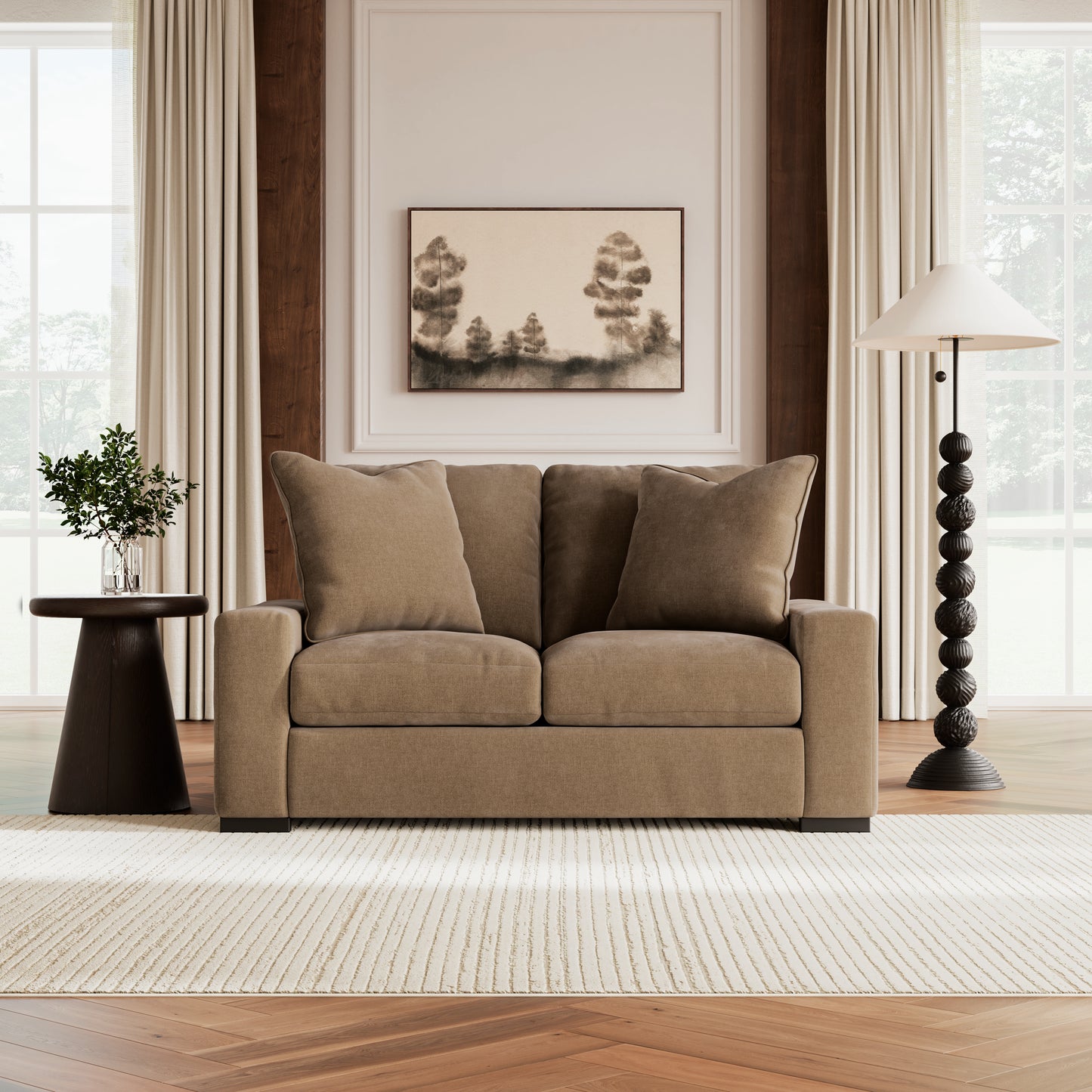 Calden Sofa and Loveseat
