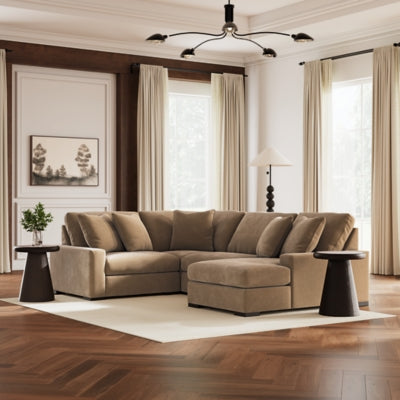 Calden 4-Piece Sectional with Chaise