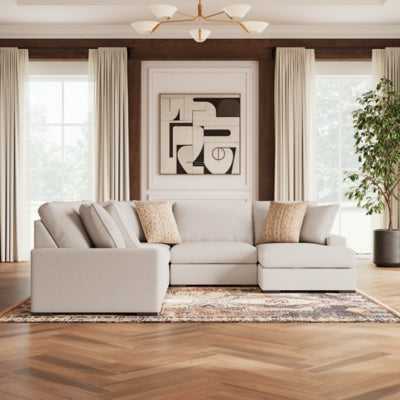 Calden 5-Piece Sectional with Chaise
