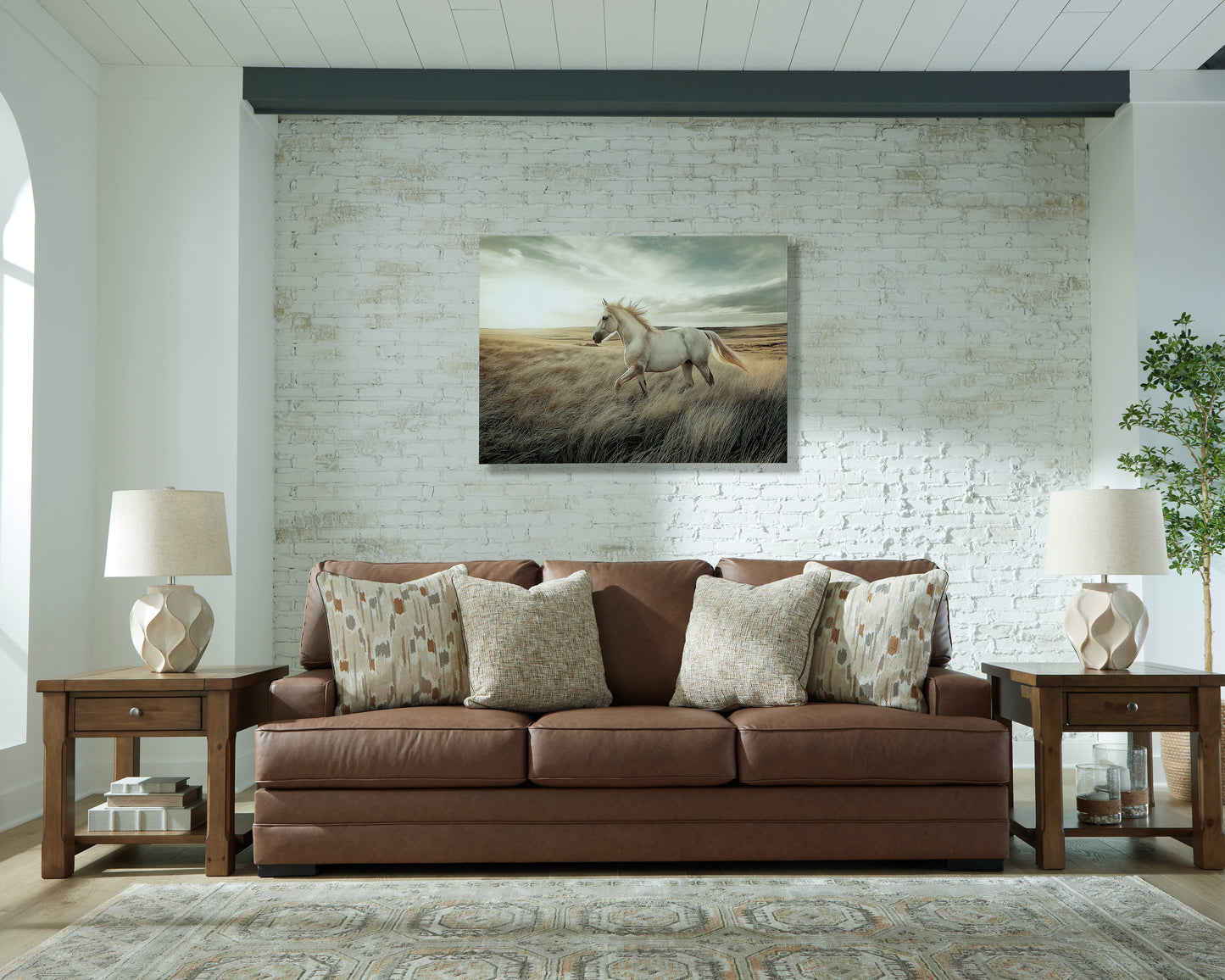 VillaCourt Sofa and Loveseat