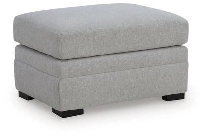 Ivory Brook Ottoman