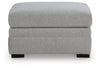 Ivory Brook Ottoman